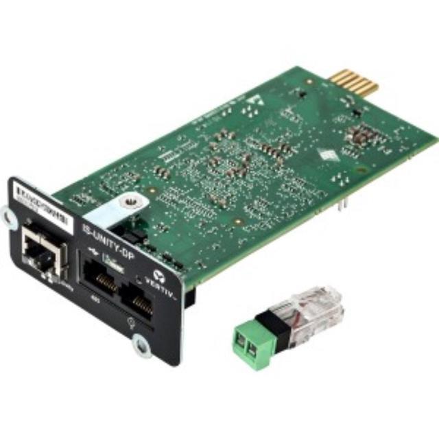 Vertiv Liebert IntelliSlot Unity-DP-Network Card - Remote MonitoringDual Protocol