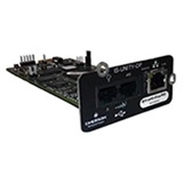 Vertiv Liebert IntelliSlot Unity-DP-Network Card - Remote MonitoringDual Protocol