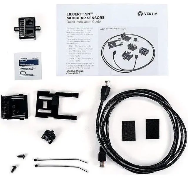 Vertiv Liebert SN-TH Modular Sensor Temperature Humidity Rack Monitoring SNTH