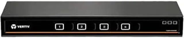 Vertiv SC940DPH-400 Cybex SC900 Secure KVM Dual Head 4 Port Universal DisplayPort NIAP version 4.0 Certified - Secure Desktop KVM Switches