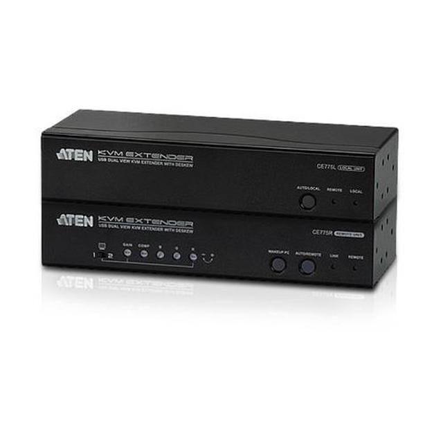 Vga Dual View Kvm Extender