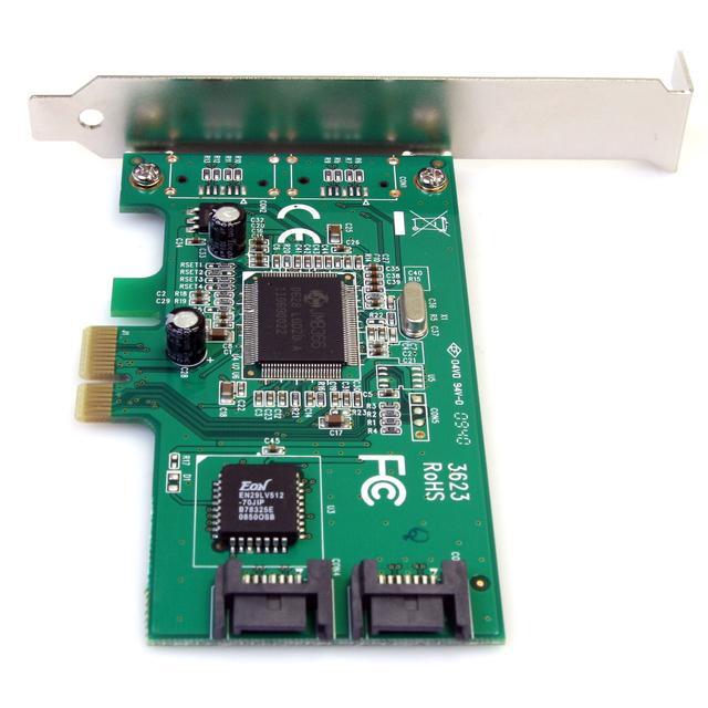 VIO 2-Port PCI Express Internal SATA II Controller Card Standard Profile
