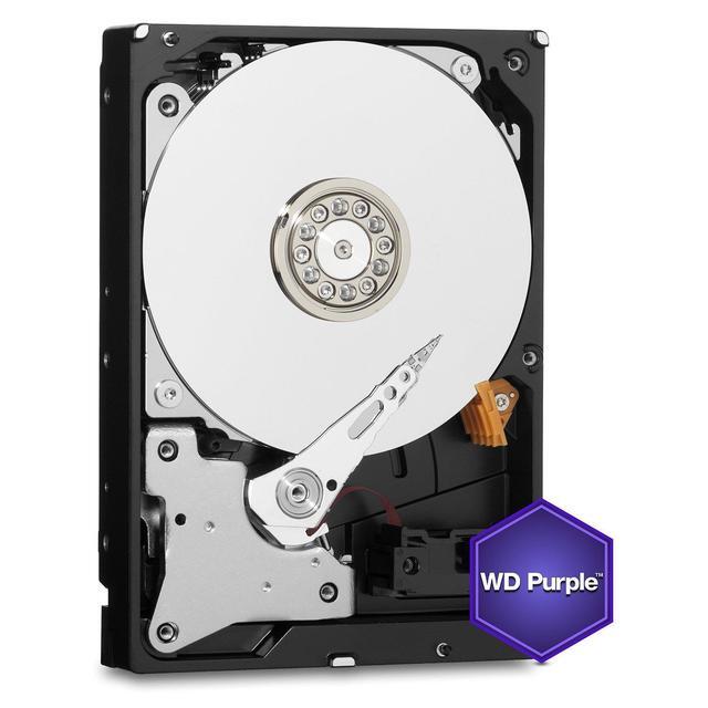 WD Purple 2TB Surveillance Hard Disk Drive - 5400 RPM Class SATA 6 Gb/s 64MB Cache 3.5 Inch - WD20PURX [Old Version]
