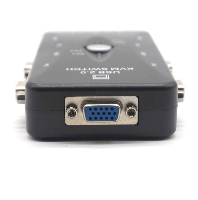 Weastlinks 4 Ports USB2.0 KVM Switch Selector VGA Print Auto Switch Monitor Box VGA Splitter KVM Switch