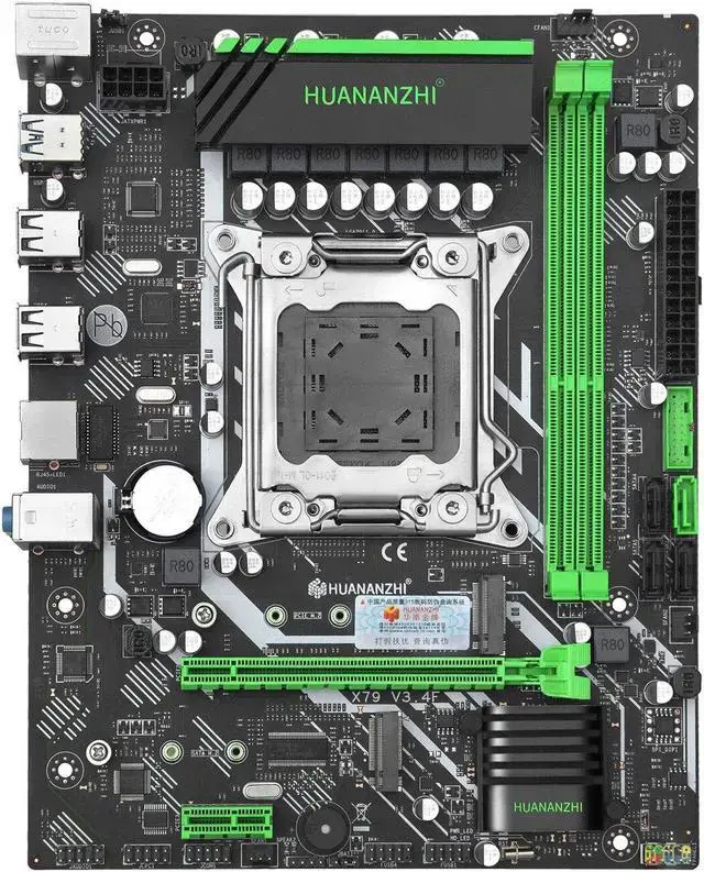 X79 6M Motherboard Intel xeon E5 LGA2011 All Series DDR3 RECC NON-ECC memory NVME USB3.0 processor C2/V1/V2
