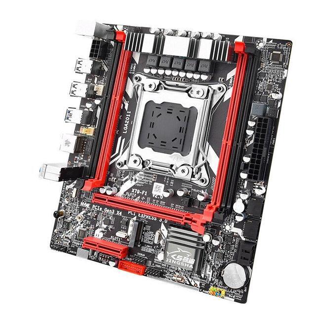 X79 F1 X79 Motherboard LGA2011 Support NVME M.2 SSD Xeon E5 V1 V2 REG ECC DDR3 Memory Server