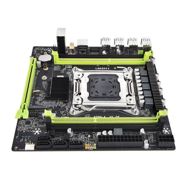 X79 G A Motherboard M-ATX LGA 2011 Support Dual Channels DDR3 NVME M.2 Placa Mae For XEON E5 V1 V2 CPU