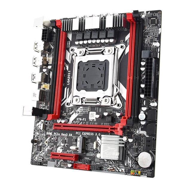 X79 Motherboard Combo Set LGA2011 With E5 2650 V2 16GB DDR3 RAM Support NVME M.2 SSD Server Kit