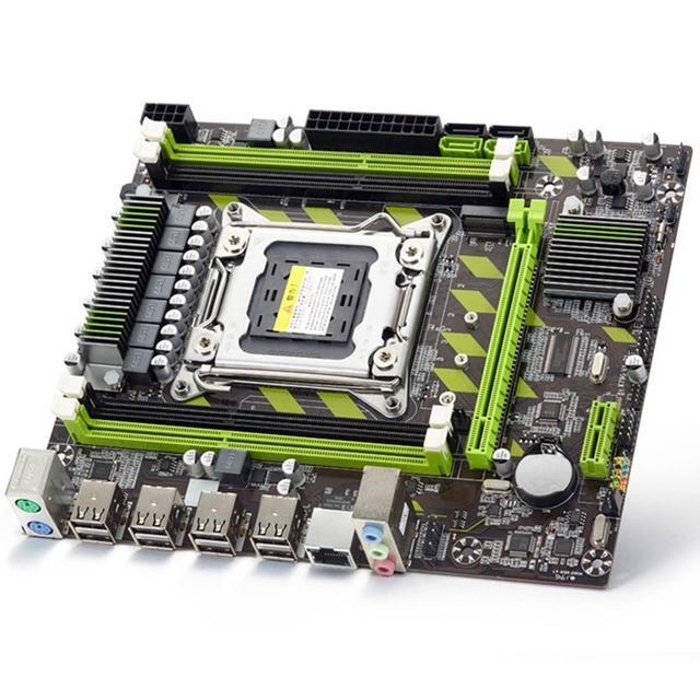X79 Motherboard+E5 2630 V2 CPU+2X8GB DDR3 1600Mhz REG ECC RAM Memory Set LGA 2011 M.2 NVME Motherboard