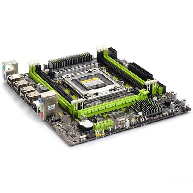 X79 Motherboard+E5 2640 V2 CPU+2X8GB DDR3 1600Mhz REG ECC RAM Memory Set LGA 2011 M.2 NVME Motherboard