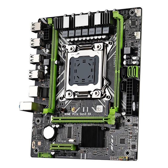 X79 Motherboard Kit Set LGA 2011 With Xeon E5 2650 V2 CPU 16G=8G*2 DDR3 ECC RAM Memory X79 Combo M.2 NVME