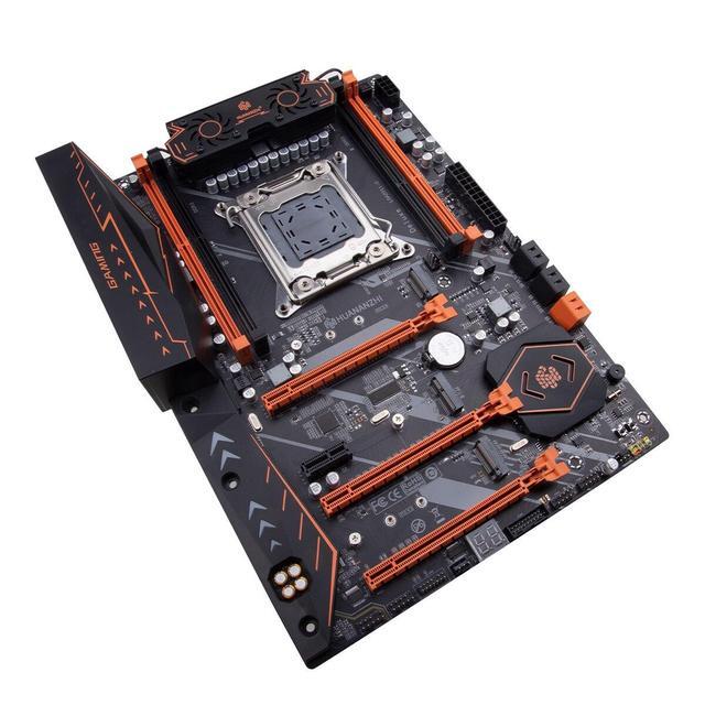 X79 Motherboard LGA 2011 ATX Support Xeon E5 2620 2640 2650 2680 2690 V1 V2 REG ECC DDR3 Memory M.2 Nvme Sata