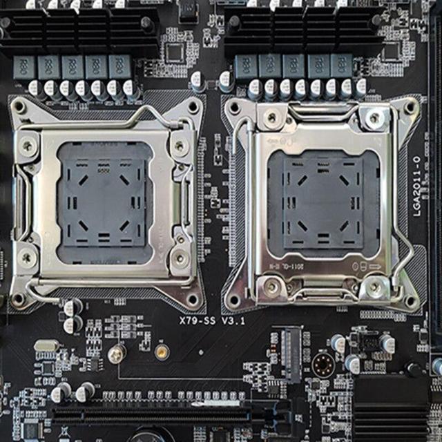 X79 Motherboard LGA 2011 Support Dual CPU DDR3 Support 64G Memory For LGA 2011 Xeon E5 Series