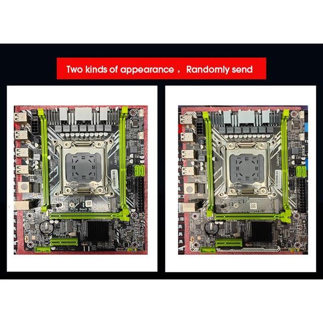 X79 Motherboard LGA 2011 USB2.0 NVME M.2 SATA3 Support E5 V2 CPU ECC DDR3 RAM Memory X79 D2