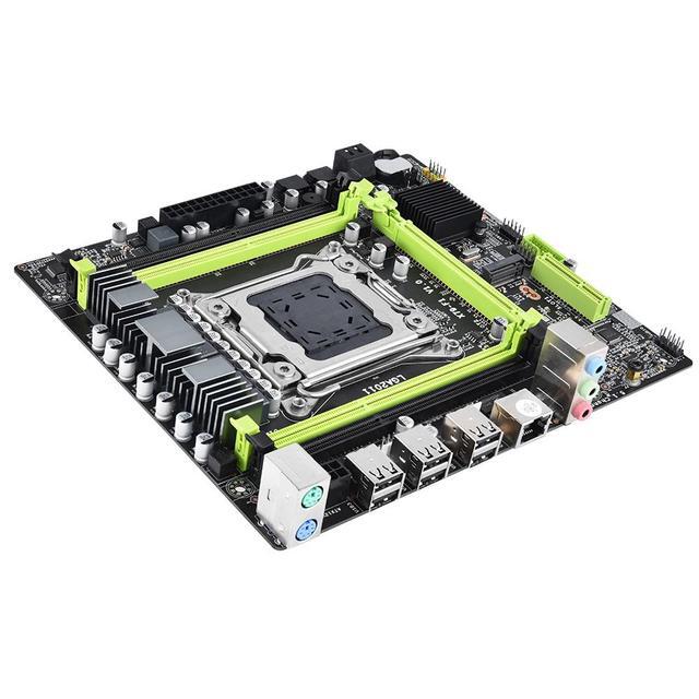 X79 Motherboard X79 F1 LGA2011 Support NVME M.2 SSD Xeon E5 V1 V2 REG ECC DDR3 Memory Server