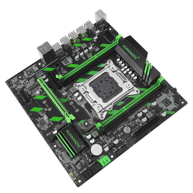 X79 Motherboard ZD3 LGA2011 M-ATX SATA3 USB3.0 PCI-E 16X NVME NGFF M.2 SSD Support REG ECC RAM