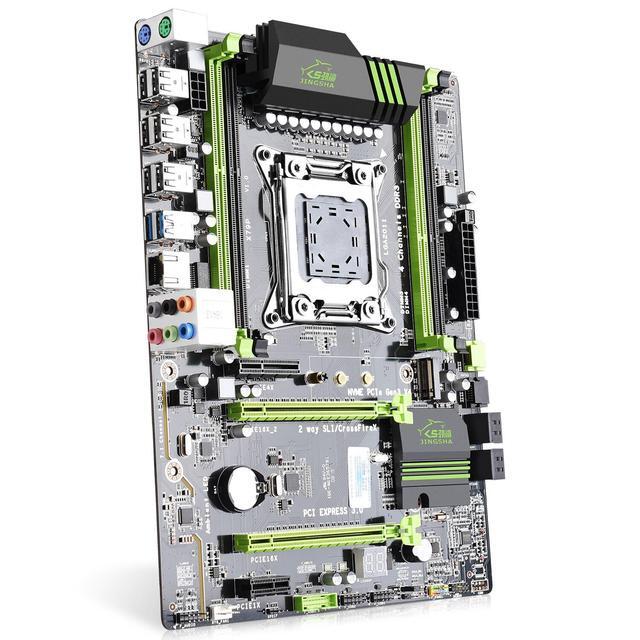 X79 P Motherboard LGA2011 Support Xeon E5 CPU DDR3 RAM 1600Mhz Four Channels ATX