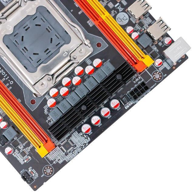 X79M Motherboard LGA 2011 CPU Xeon E5 Support ECC REG DDR3 128GB M.2 NVME NGFF SATA3.0 USB2.0 X79 Server Mainboard