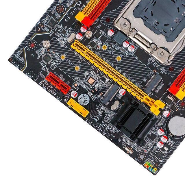 X79M Motherboard LGA 2011 CPU Xeon E5 Support ECC REG DDR3 128GB M.2 NVME NGFF SATA3.0 USB2.0 X79 Server Mainboard