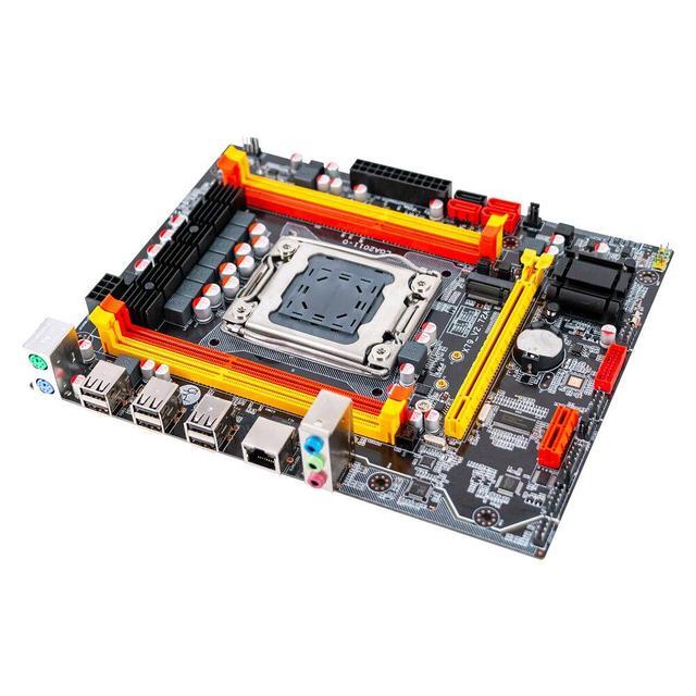 X79M Motherboard LGA 2011 CPU Xeon E5 Support ECC REG DDR3 128GB M.2 NVME NGFF SATA3.0 USB2.0 X79 Server Mainboard