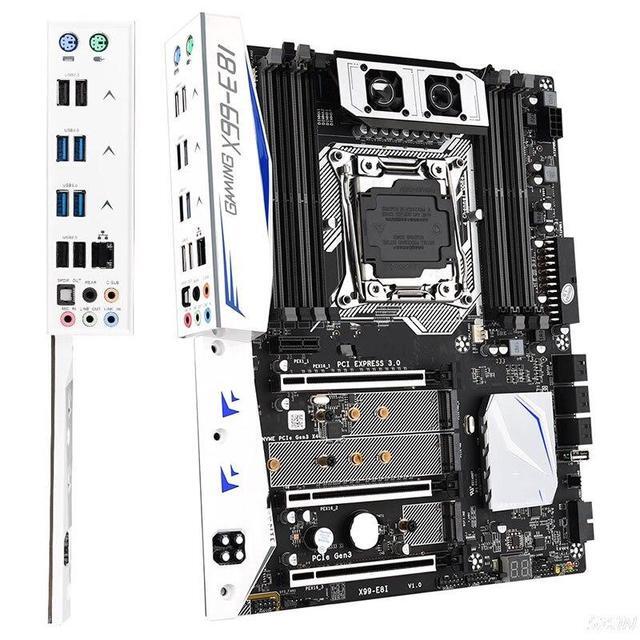 X99 E8I Motherboard Set With E5 2680 V4 16GB DDR4 ECC REG Support NVME USB3.0 ATX Server Turbo Boost Combo