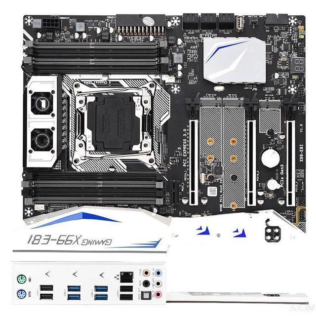 X99 E8I Motherboard Set With E5 2680 V4 16GB DDR4 ECC REG Support NVME USB3.0 ATX Server Turbo Boost Combo