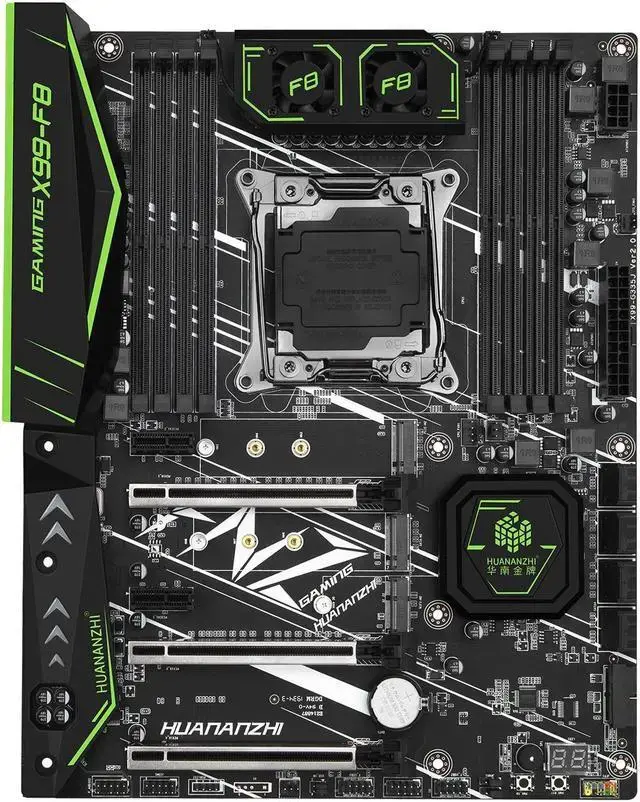 X99 F8 Motherboard Support Intel Xeox E5 cpu DDR4 3200MHz REG ECC Memoryt NVME USB3.0 Server