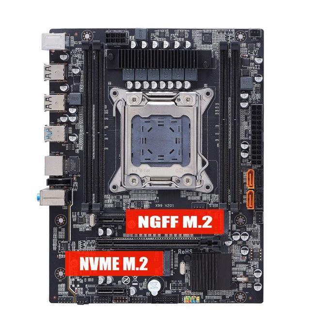 X99 Motherboard LGA 2011-3 NVME M.2 Slot Support Xeon E5 V3 V4 CPU Processor DDR4 RAM Gamer PC