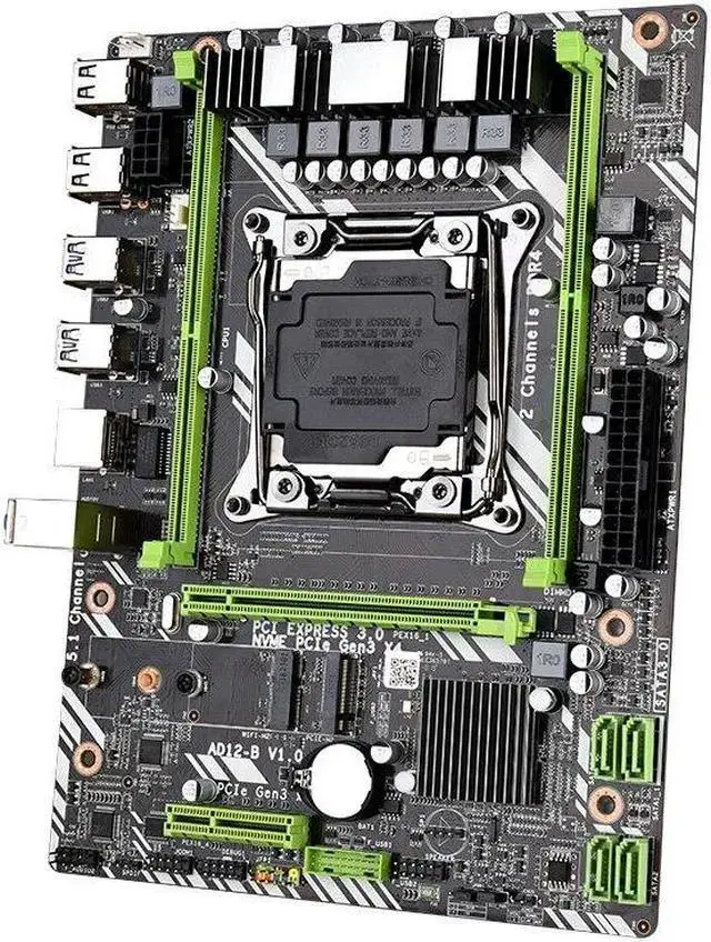X99 Motherboard LGA 2011-3 USB3.0 NVME M.2 SATA3 Support Xeon E5 V3/v4 CPU ECC DDR4 RAM Memory