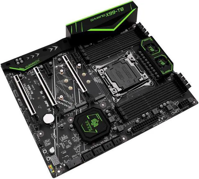 X99-T8 Motherboard LGA 2011-3 USB3.0 NVME M.2 SSD Support DDR3 REG ECC Memory and Xeon E5 V3 V4 Processor