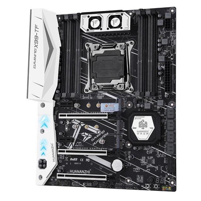 X99 TF Motherboard Support Inter Xeon E5 DDR3 ECC REG Memory Lga2011-3 M.2 NVME WIFI Interface