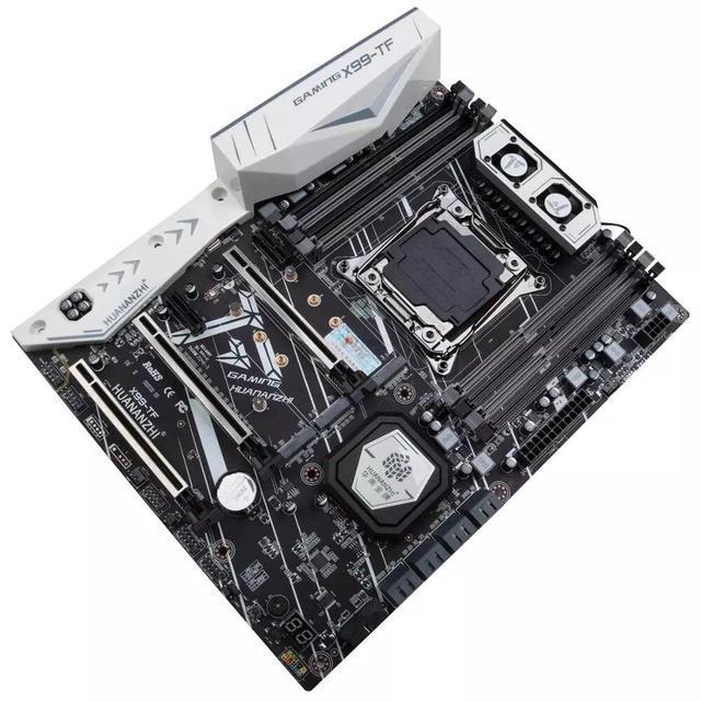 X99 TF Motherboard Support Inter Xeon E5 DDR3 ECC REG Memory Lga2011-3 M.2 NVME WIFI Interface