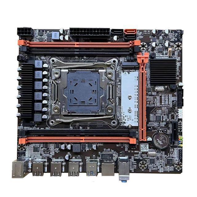 X99H Desktop Motherboard B85 Chip LGA2011-V3 DDR3X4 ECC Server Memory Slot M.2 NVME PCI-E 3.0 X16 SATA3.0 For PC