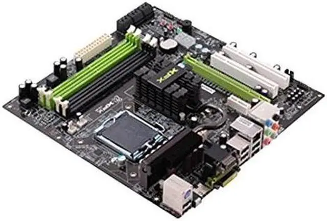 XFX MI-9300-7AS9 LGA775-Socket GeForce 9300 DDR2 Serial ATA-300 Micro-ATX Motherboard
