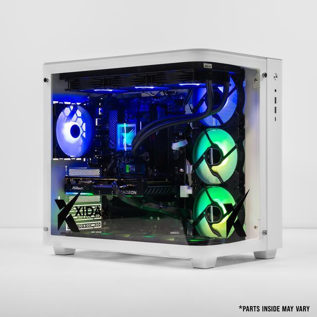 Xidax X-2 Series Intel Core I5 14400F 2.7GHz (up To 4.7GHz) AMD Radeon RX 9060XT 8GB 1TB NVMe M.2 SSD 16GB (2x8GB) RAM Window 11 Home Onami White Gaming Desktop - Assembled & Serviced In Utah