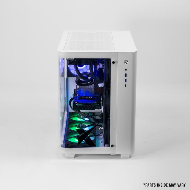 Xidax X-2 Series Intel Core I5 14400F 2.7GHz (up To 4.7GHz) AMD Radeon RX 9060XT 8GB 1TB NVMe M.2 SSD 16GB (2x8GB) RAM Window 11 Home Onami White Gaming Desktop - Assembled & Serviced In Utah