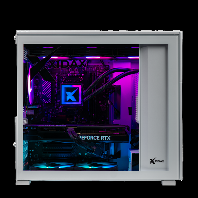 Xidax X-6 Series AMD Ryzen 5 7600 3.8GHz (up To 5.1GHz) NVIDIA GeForce RTX 5070 12GB 2TB NVMe M.2 SSD 32GB (2x16GB) RAM Window 11 Home XEN White Gaming Desktop - Assembled & Serviced In Utah