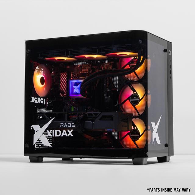 Xidax X-6 Series AMD Ryzen 7 9800X3D (4.7Ghz Up To 5.2Ghz) AMD Radeon RX 9070XT 16GB 2TB NVMe M.2 SSD 32GB (2x16GB) RAM Genuine Window 11 Home Onami Black Gaming Desktop - Assembled & Serviced