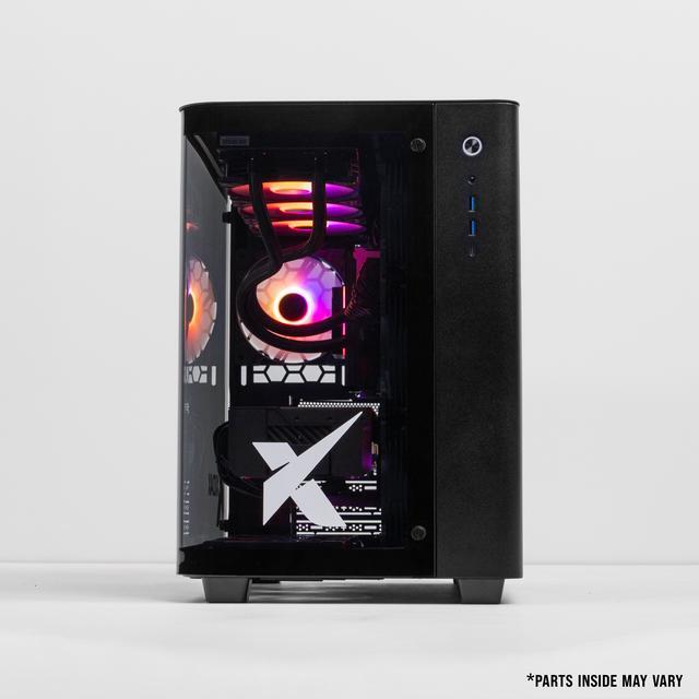 Xidax X-6 Series AMD Ryzen 7 9800X3D (4.7Ghz Up To 5.2Ghz) AMD Radeon RX 9070XT 16GB 2TB NVMe M.2 SSD 32GB (2x16GB) RAM Genuine Window 11 Home Onami Black Gaming Desktop - Assembled & Serviced