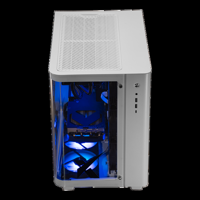 Xidax X-6 Series AMD Ryzen 7 9800X3D (4.7GHz Up To 5.2GHz) NVIDIA GeForce RTX 5070Ti 16GB 2TB NVMe M.2 SSD 32GB (2x16GB) RAM Window 11 Home Onami White Gaming Desktop - Assembled & Serviced In Utah