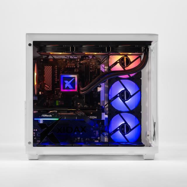 Xidax X-6 Series AMD Ryzen 7 9800X3D 4.7GHz (up To 5.2GHz) AMD Radeon RX 9060XT 8GB 2TB NVMe M.2 SSD 32GB (2x16GB) RAM Window 11 Home Onami White Gaming Desktop - Assembled & Serviced In Utah