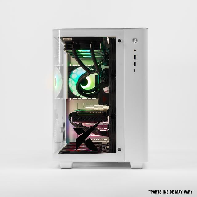 Xidax X-6 Series AMD Ryzen 7 9800X3D 4.7GHz (up To 5.2GHz) AMD Radeon RX 9060XT 8GB 2TB NVMe M.2 SSD 32GB (2x16GB) RAM Window 11 Home Onami White Gaming Desktop - Assembled & Serviced In Utah