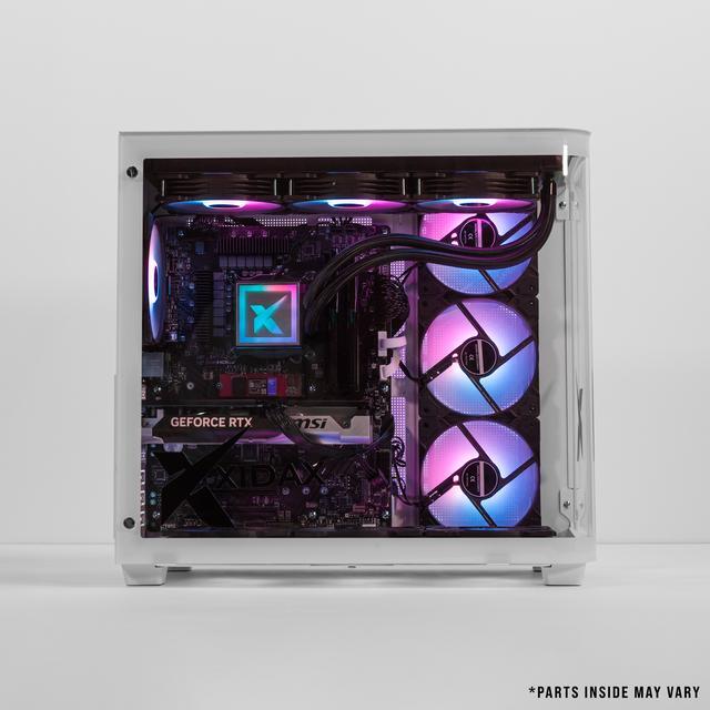 Xidax X-6 Series Intel Core I7 14700KF 3.4GHz (Max: 5.6GHz) NVIDIA GeForce RTX 5060 8GB 2TB NVMe M.2 SSD 32GB (2x16GB) RAM Window 11 Home Onami White Gaming Desktop - Assembled & Serviced In U.S