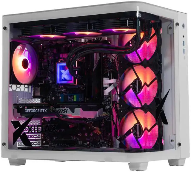 Xidax X-6 Series Intel Core i7 14700KF 3.4GHz (Max: 5.6GHz) NVIDIA GeForce RTX 5060 8GB 2TB NVMe M.2 SSD 32GB (2x16GB) RAM Window 11 Home Onami White Gaming Desktop - Assembled & Serviced in U.S