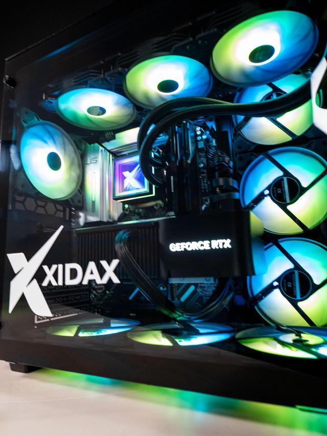 Xidax X6 ONAMI BLACK Gaming PC Intel Core Ultra 9 285K (up To 5.7 GHz)- NVIDIA GeForce RTX 5090 32G- 64GB DDR5 6000MHz RGB - 2TB M.2 NVMe - Genuine Windows 11 Home - WIFI - Assembled & Serviced