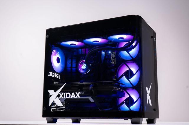 Xidax X6 ONAMI BLACK Gaming PC Ryzen 7 7800X3D 8c (up To 5.0 GHz)- NVIDIA GeForce RTX 5080 16G- 32GB DDR5 5600MHz - 2TB M.2 NVMe - Genuine Windows 11 Home - WIFI - Assembled & Serviced