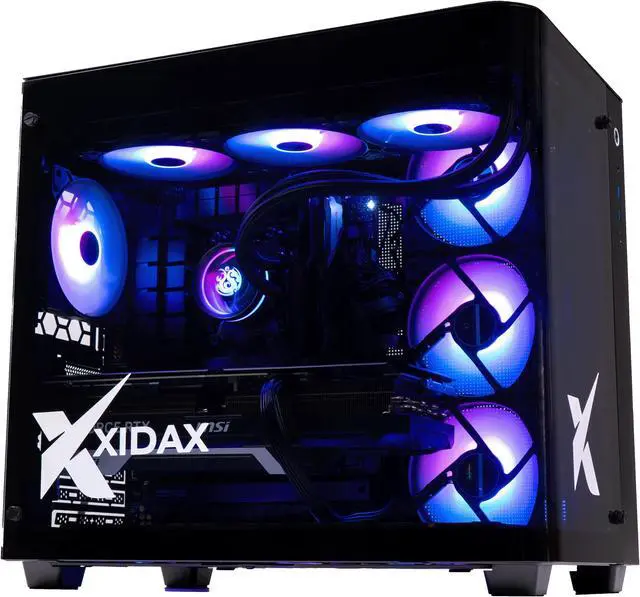 Xidax X6 ONAMI BLACK Gaming PC Ryzen 7 7800X3D 8c (up to 5.0 GHz)- NVIDIA GeForce RTX 5080 16G- 32GB DDR5 5600MHz - 2TB M.2 NVMe - Genuine Windows 11 Home - WIFI - Assembled & Serviced