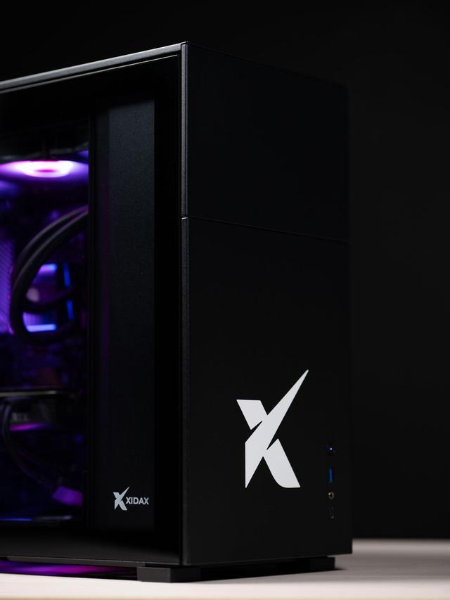 Xidax X6 XEN BLACK Gaming PC Intel I7 14700KF 20c (up To 5.6 GHz)- NVIDIA GeForce RTX 5070 12G- 32GB DDR5 5600MHz - 2TB M.2 NVMe - Genuine Windows 11 Home - WIFI - Assembled & Serviced In Utah