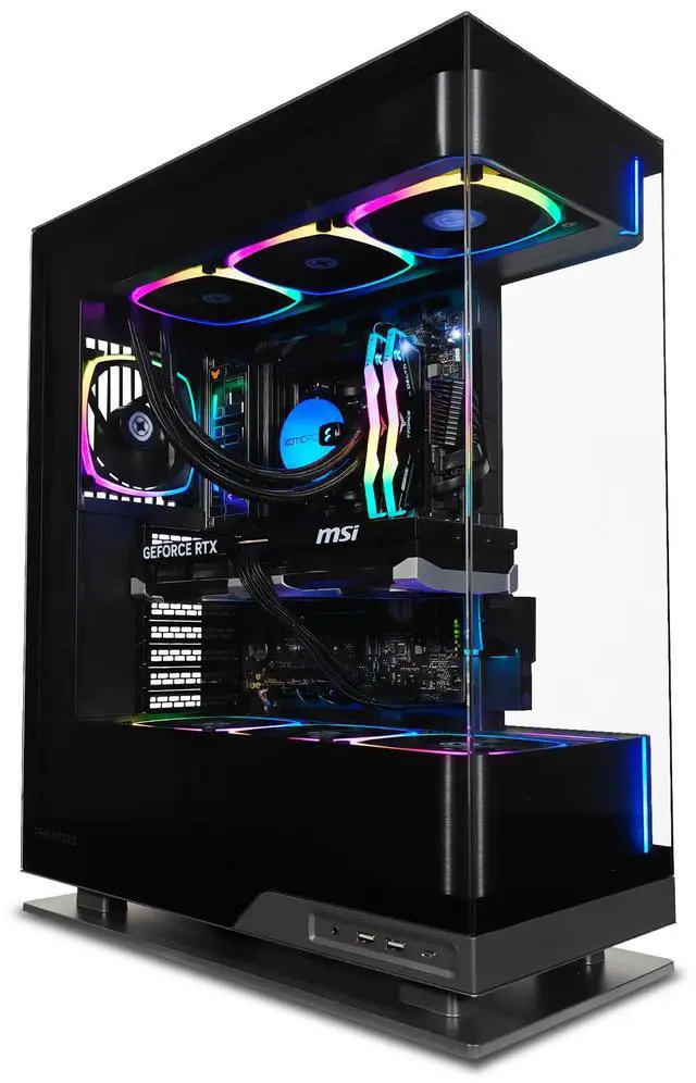 XPC Evolv X2 Extreme Gaming Desktop AMD Ryzen 7 9700X 3.8GHz (5.5GHz Turbo Boost) RTX 5070 Ti 16GB 2TB NVMe SSD 32GB DDR5 RAM 850W Gold PSU Win 11