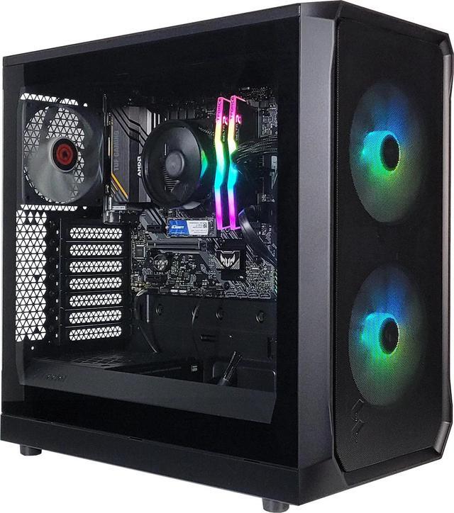 XPC Focus Optimal Gaming Desktop AMD Ryzen 5 5600GT 3.6GHz (4.6GHz Turbo Boost) 500GB NVMe SSD 16GB DDR4 RAM 750W Gold PSU Win 11